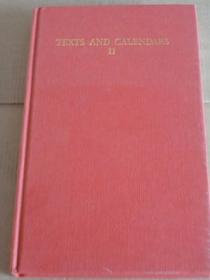 Texts and Calendars II