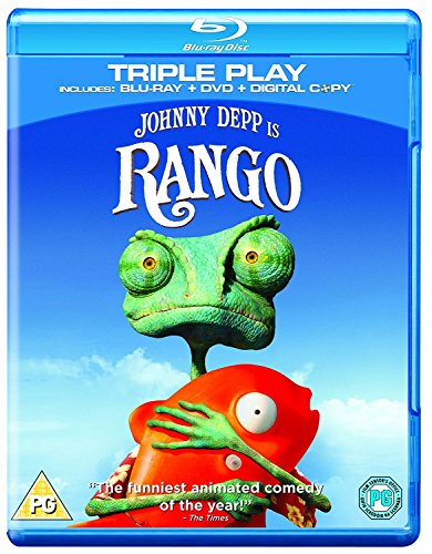 Rango (Triple Play - Blu-ray + DVD + Digital Copy) [2011] [Region Free]