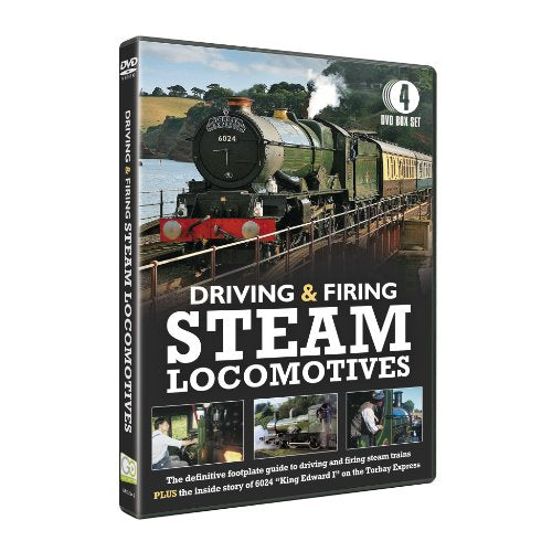 Driving and Firing Steam Locomotives 4DVD Box Set