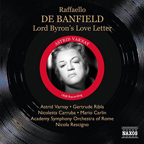 DE BANFIELD:BYRONS LOVE LETTER