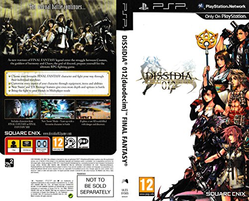 Dissidia 012 : Final Fantasy (PSP)
