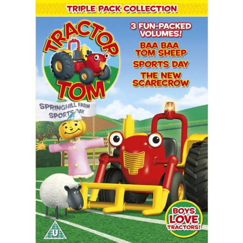 Tractor Tom: Baa Baa Tom Sheep/Sports Day/The New Scarecrow [DVD]