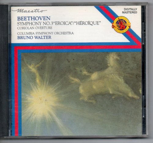 beethoven symphony no.3 eroica / heroique bruno walter columbia symphony orchestra (1987 cd)