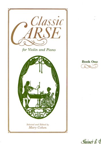 Carse: Classic , Book 1 for Violin and Piano