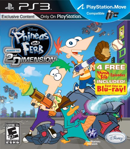Phineas & Ferb Across the 2nd Dimension