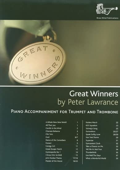 Great Winners Trumpet Pf Accomp