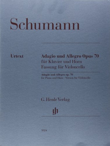 ADAGIO ET ALLEGRO OP. 70 VERSION VIOLONCELLE PIANO