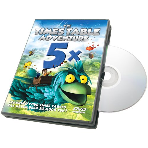 Times Table Adventure 5X Table : Flight, Fruit and Forests [DVD]