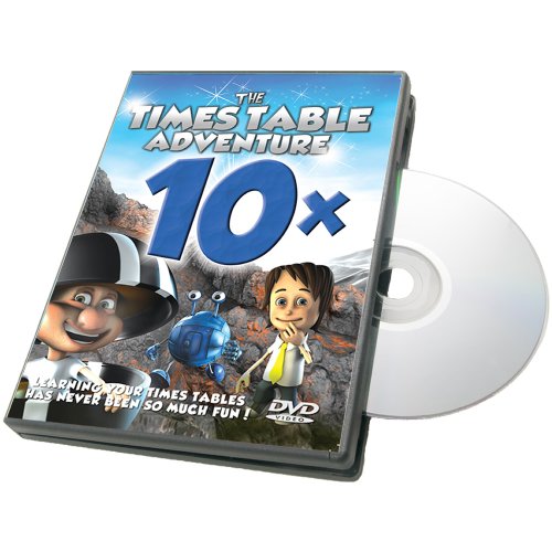 Times Table Adventure 10X Table : The Marble Plains [DVD]