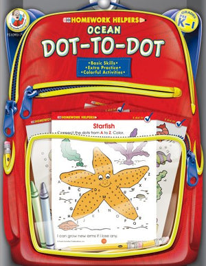 Ocean Dot-To-Dot, Grades Pk - 1