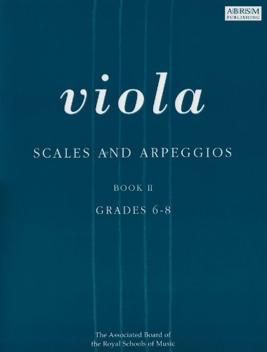 ABRSM Scales and Arpeggios for Viola Bk 2 Gr 6-8
