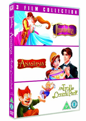 Thumbelina / Anastasia / A Troll in Central Park Triple Pack [DVD] [1994]