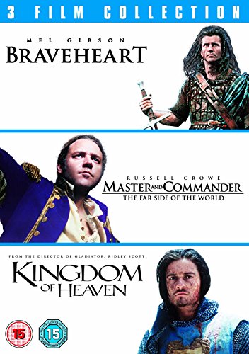 Braveheart / Master and Commander: The Far Side of the World / Kingdom of Heaven Triple Pack [DVD] [1995]
