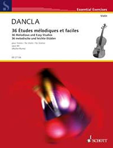 36 Melodious and Easy Studies: op. 84. violin.