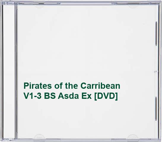 Pirates of the Carribean V1-3 BS Asda Ex [DVD]