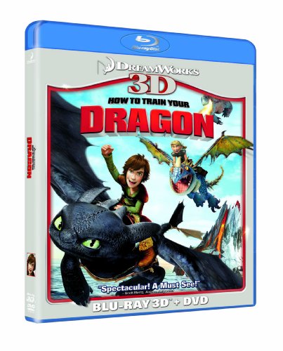 How To Train Your Dragon 3D (Blu-ray 3D + Blu ray + DVD) [2010]