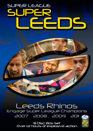 Leeds Rhino's - Engage Super League Champions (07/08/09/11) 8 Disc Box Set [DVD]