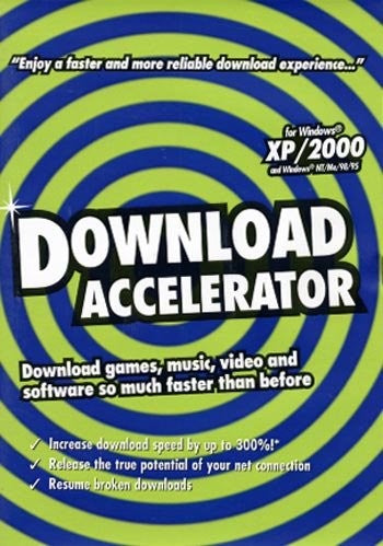 Download Accelerator PC-CD Windows XP/PRO /2000 ,NT/ME98/95