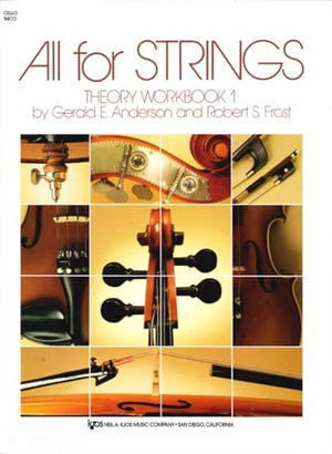 All for Strings Theory Workbook 1 Cello