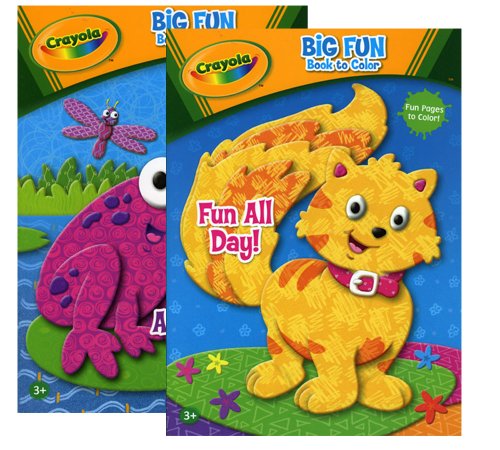 CRAYOLA Coloring Book Pack of 36