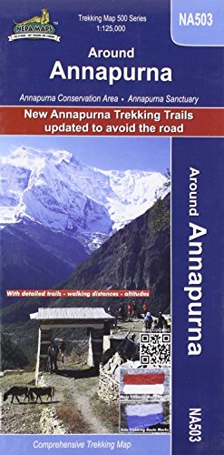 Around Annapurna 1 : 125 000
