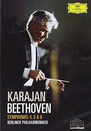 Herbert Von Karajan: Beethoven - Symphonies Nos. 4-6 [DVD] [2006]