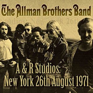 A & R Studios : New York, 26th August, 1971 