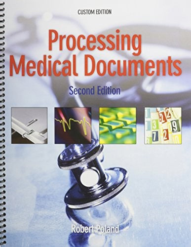 Processing Medical Documents W/Std Tut CD