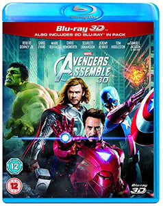 Marvel Avengers Assemble (Blu-ray 3D + Blu-ray) [Region Free] 