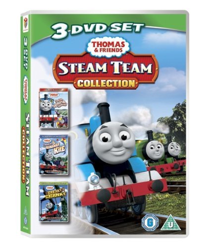 Thomas & Friends: Steam Team Collection- Splish, Splash, Splosh! / Thomas and the Runaway Kite / Creaky Cranky [DVD]