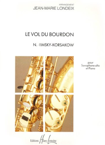 RIMSKY - El Vuelo del Moscardon para Saxofon Mib y Piano (Londeix)