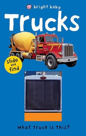 Bright Baby Slide and Find Trucks