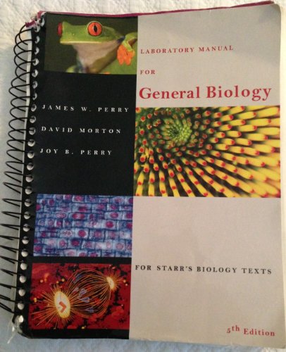 Laboratory Manual for General Biology