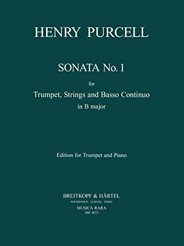 Purcell Sonata, No. 1 in B for Trumpet & Piano