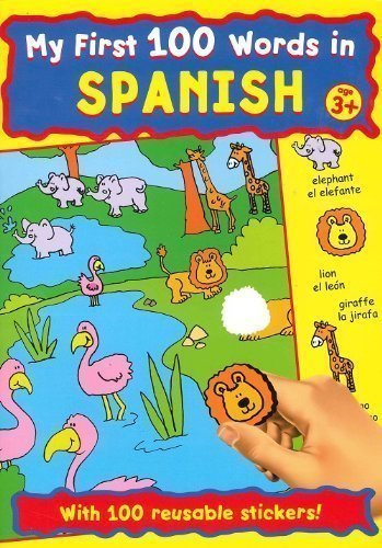 My First 100 Words in Spanish Sticker Book