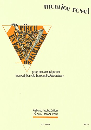 MAURICE RAVEL: PIECE EN FORME DE HABANERA (BASSOON/PIANO)