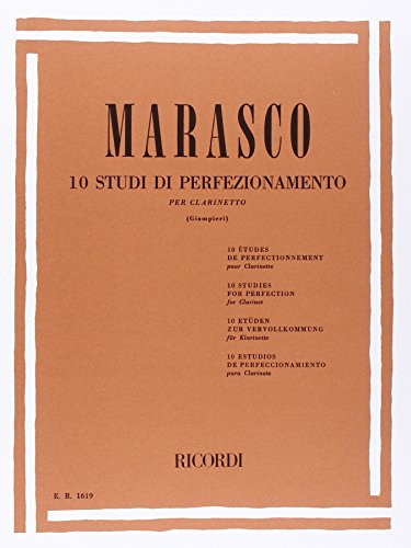 10 STUDI DI PERFEZIONAMENTO CLARINETTE