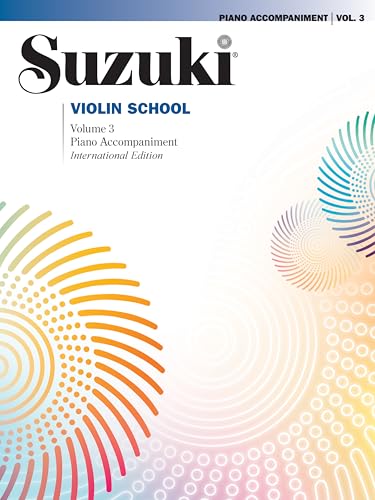Suzuki Violin School 3 - Piano Acc. (Revised)