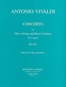 CONCERTO IN C RV 452 HAUTBOIS 