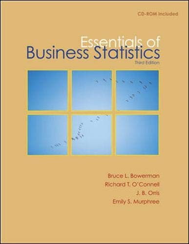 Essentials of Business Statistics with Student CD