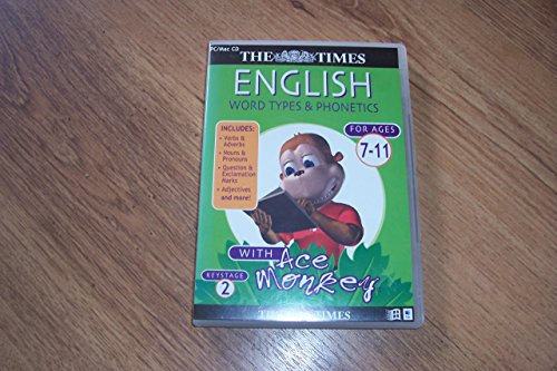 ACE MONKEY ENGLISH WORD TYPES AND PHONETICS