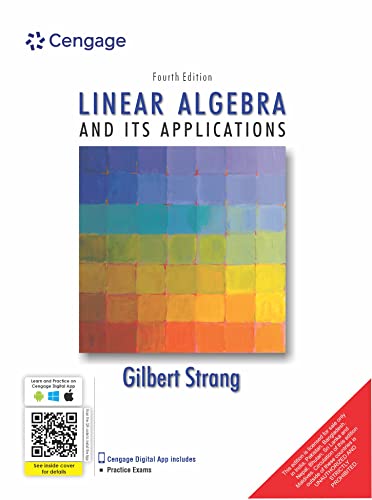 LINEAR ALGEBRA AND ITS APPLICATIONS