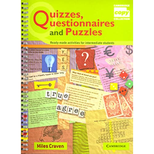 Quizzes, Questionnaires and Puzzles