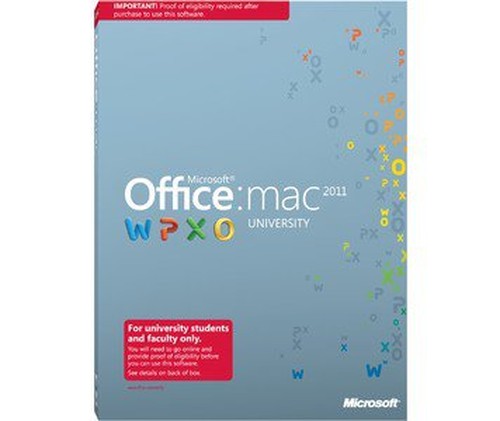 Microsoft Office for Mac University 2011 - Complete package - 1 PC, 1 portable device of the same us