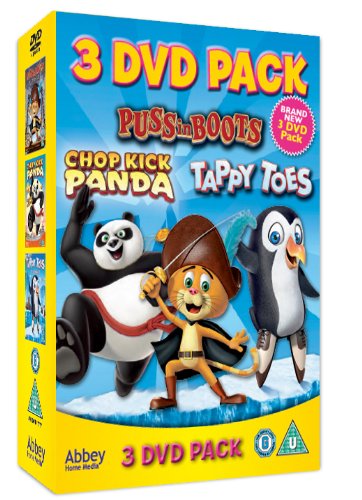 Chop Kick Panda/Puss In Boots - A Furry Tail/Tappy Toes [DVD]