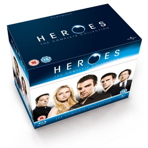 Heroes - Season 1-4 Complete (Repackaged) [Blu-ray] [2006] [Region Free]