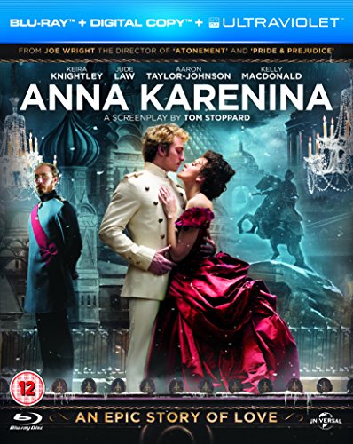 Anna Karenina (Blu-ray + Digital Copy + UV Copy) [2012] [Region Free]