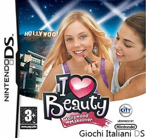 I Love Beauty Hollywood Makeover Game DS