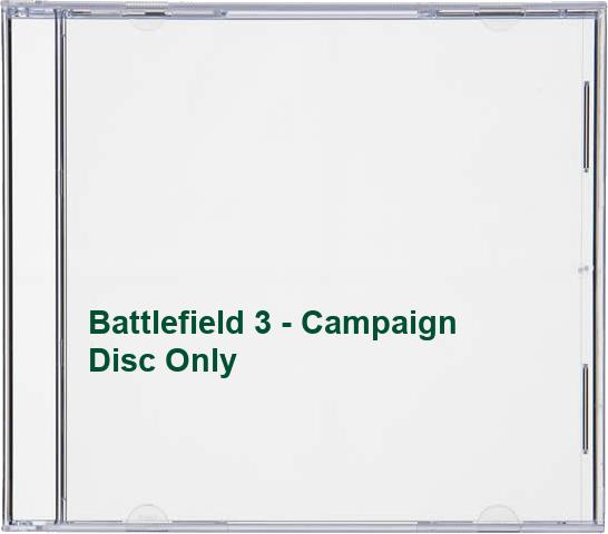 Battlefield 3 - Campaign Disc Only