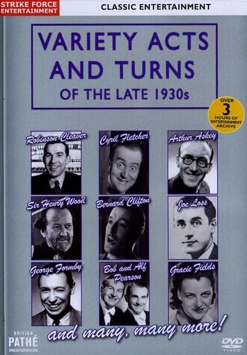 Variety Acts And Turns Of The Late-1930s [DVD]